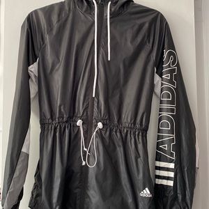 black adidas jacket